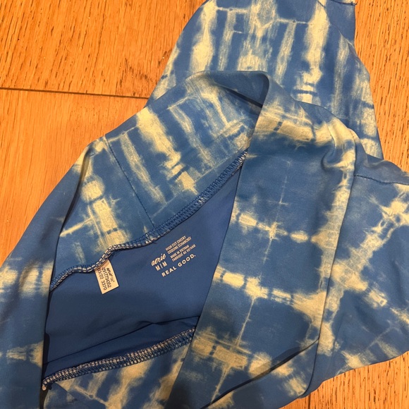 Aerie Blue and White Tie-Dye Bikini - Picture 6 of 8